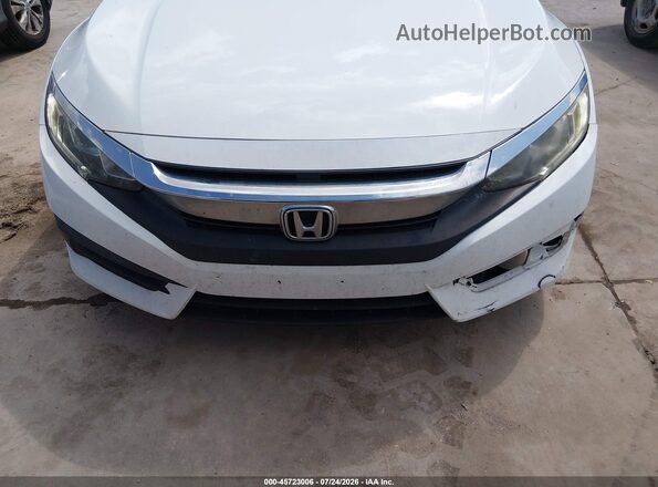 19XFC2F53GE064535 2016 HONDA CIVIC White Вид щитка приладів