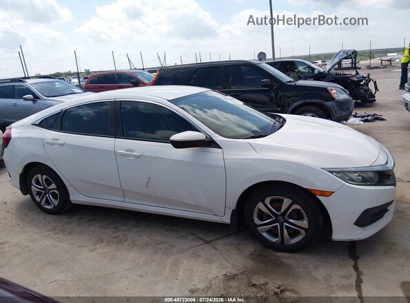 19XFC2F53GE064535 2016 HONDA CIVIC White Вид задньої частини салону