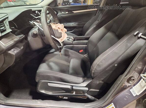 19XFC2F53GE069248 2016 HONDA CIVIC Silver წინა სალონის ხედი