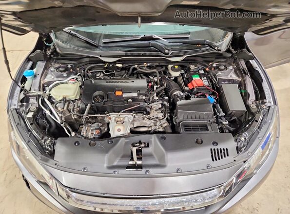 19XFC2F53GE069248 2016 HONDA CIVIC Silver უკანა სალონის ხედი