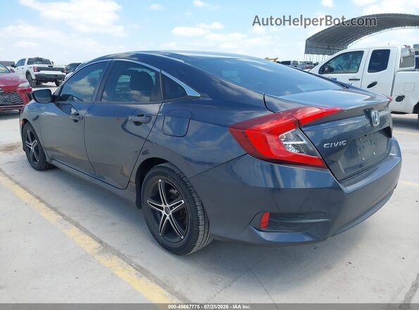 19XFC2F53GE072053 2016 HONDA CIVIC Серый Задняя левая четверть
