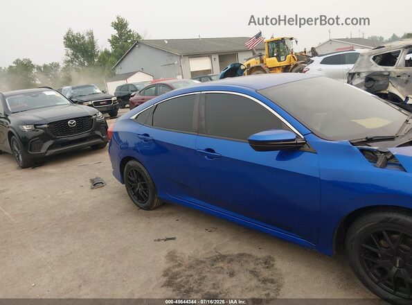 19XFC2F53GE074806 2016 HONDA CIVIC Blue Вид задньої частини салону