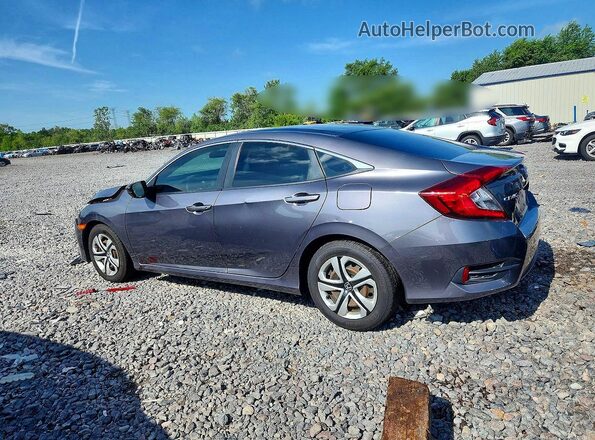 19XFC2F53GE083912 2016 HONDA CIVIC Серый Задняя левая четверть