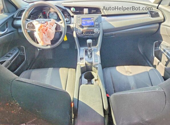 19XFC2F53GE083912 2016 HONDA CIVIC Серый Вид панели приборов