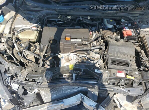 19XFC2F53GE084896 2016 HONDA CIVIC Silver Widok wnętrza z tyłu