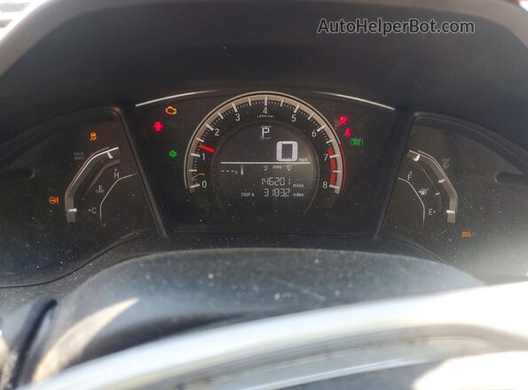 19XFC2F53GE084896 2016 HONDA CIVIC Silver Widok zestawu wskaźników