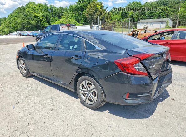 19XFC2F53GE224932 2016 HONDA CIVIC Black Задня ліва чверть