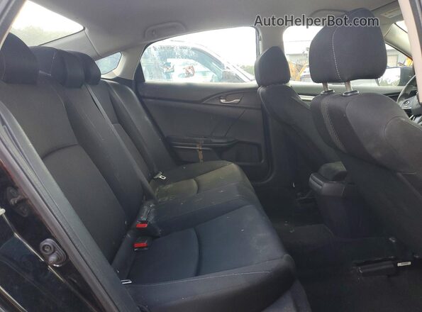 19XFC2F53GE224932 2016 HONDA CIVIC Black Вид задніх сидінь