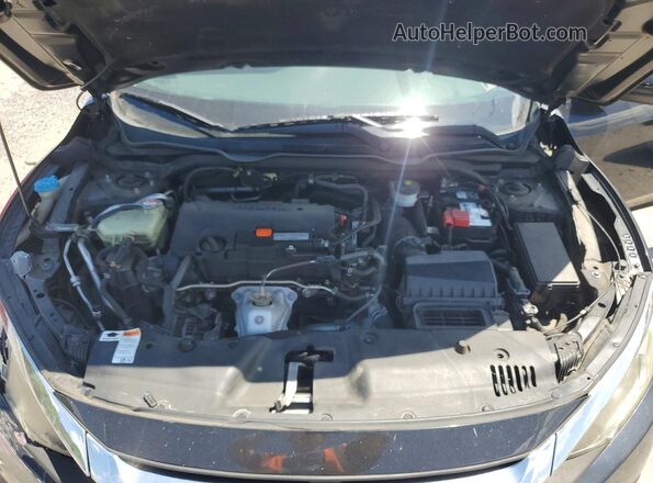 19XFC2F53GE224932 2016 HONDA CIVIC Black Вид задньої частини салону