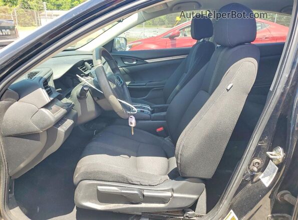 19XFC2F53GE224932 2016 HONDA CIVIC Black Вид салону спереду