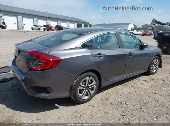 19XFC2F53GE226809 2016 HONDA CIVIC Gray Rear right