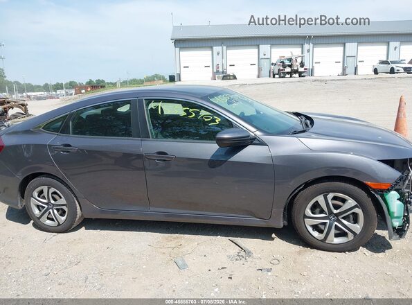 19XFC2F53GE226809 2016 HONDA CIVIC Gray 360 interior view
