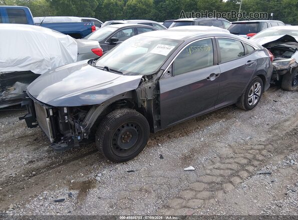 19XFC2F53GE226809 2016 HONDA CIVIC Gray Front left