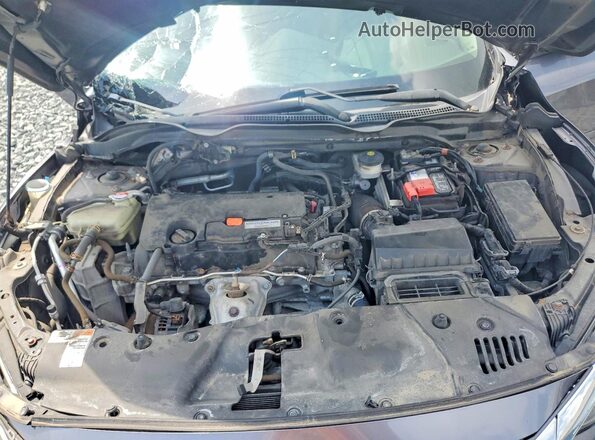 19XFC2F53HE008788 2017 HONDA CIVIC Серый Вид задней части салона