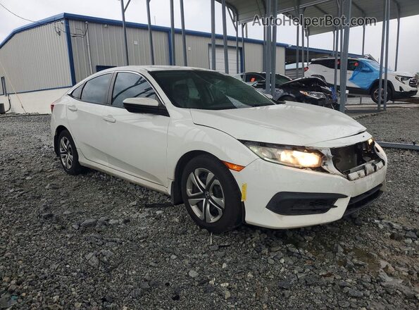19XFC2F53HE022948 2017 HONDA CIVIC Белый Передняя правая четверть