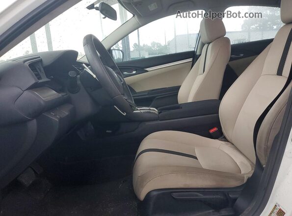 19XFC2F53HE022948 2017 HONDA CIVIC Белый Вид салона спереди