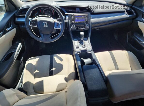 19XFC2F53HE060731 2017 HONDA CIVIC White წინა პანელის ხედი