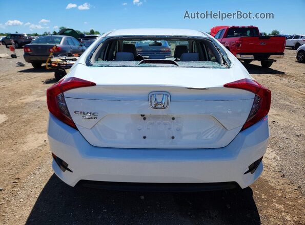 19XFC2F53HE060731 2017 HONDA CIVIC White უკანა ხედი