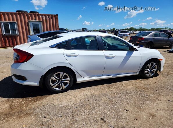 19XFC2F53HE060731 2017 HONDA CIVIC White უკანა მარჯვენა