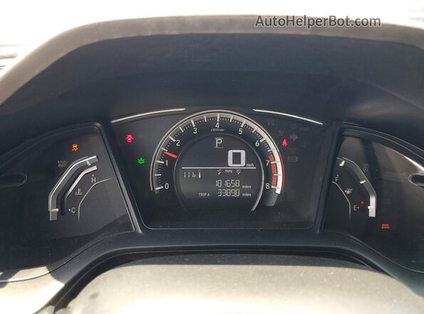19XFC2F53HE063225 2017 HONDA CIVIC Blue Սարքավորումների վահանակի տեսք