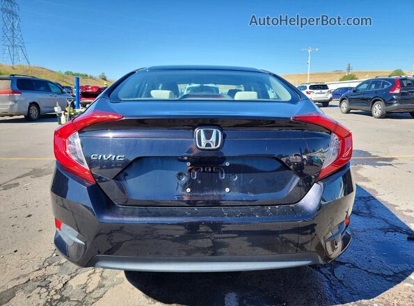 19XFC2F53HE064455 2017 HONDA CIVIC Purple Вид ззаду