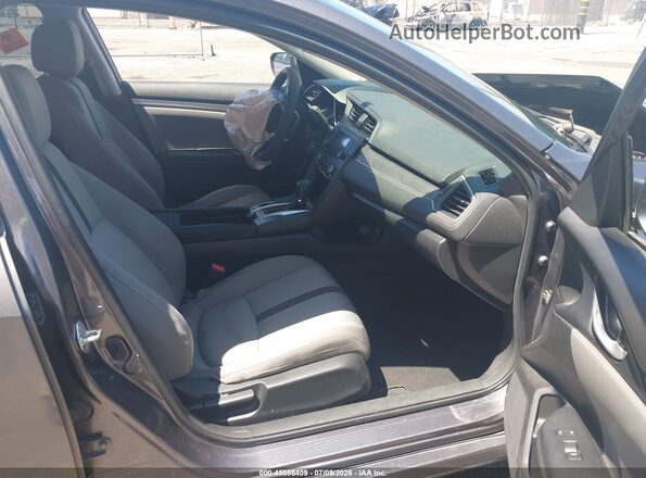 19XFC2F53HE069445 2017 HONDA CIVIC Gray წინა სალონის ხედი