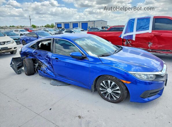 19XFC2F53HE080204 2017 HONDA CIVIC Blue Передня права чверть