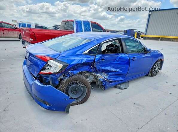 19XFC2F53HE080204 2017 HONDA CIVIC Blue Задня права чверть