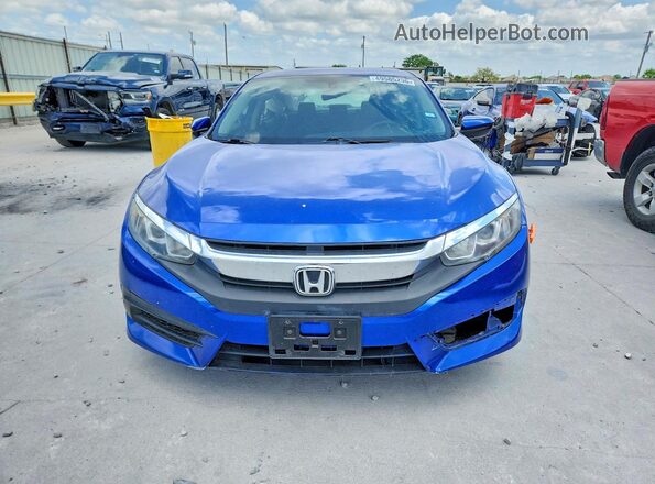 19XFC2F53HE080204 2017 HONDA CIVIC Blue Вид спереду