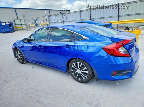 19XFC2F53HE080204 2017 HONDA CIVIC Blue Задня ліва чверть
