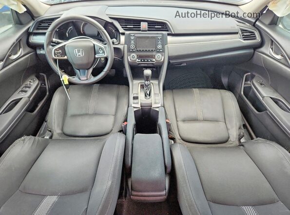 19XFC2F53HE080204 2017 HONDA CIVIC Blue Вид панелі приладів