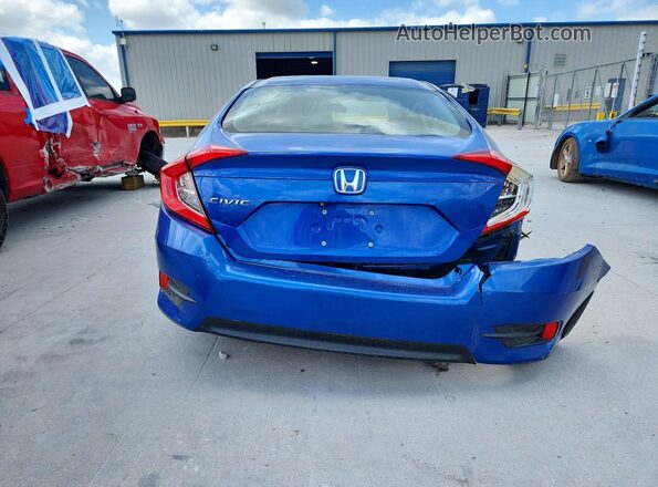 19XFC2F53HE080204 2017 HONDA CIVIC Blue Вид ззаду