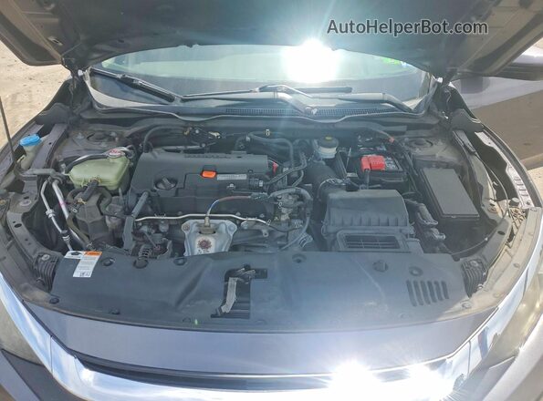 19XFC2F53HE215150 2017 HONDA CIVIC Gray Rear interior view