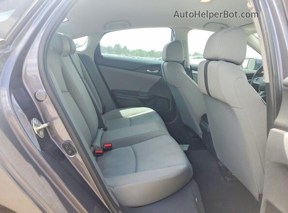 19XFC2F53HE215150 2017 HONDA CIVIC Gray Rear seats view