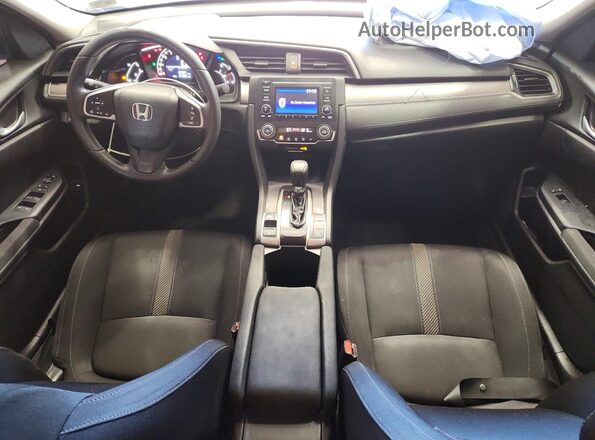 19XFC2F53HE215178 2017 HONDA CIVIC Silver წინა პანელის ხედი