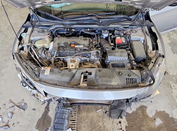 19XFC2F53HE215178 2017 HONDA CIVIC Silver უკანა სალონის ხედი