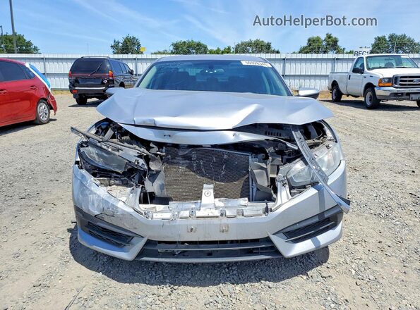 19XFC2F53HE218839 2017 HONDA CIVIC Silver Widok z przodu