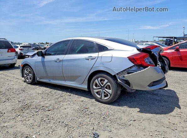19XFC2F53HE218839 2017 HONDA CIVIC Silver Tył lewy