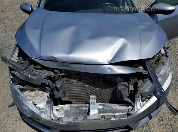 19XFC2F53HE218839 2017 HONDA CIVIC Silver Widok wnętrza z tyłu
