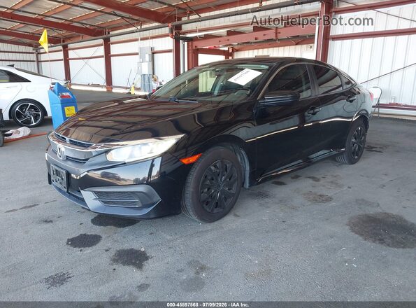 19XFC2F53HE221532 2017 HONDA CIVIC Black Front left