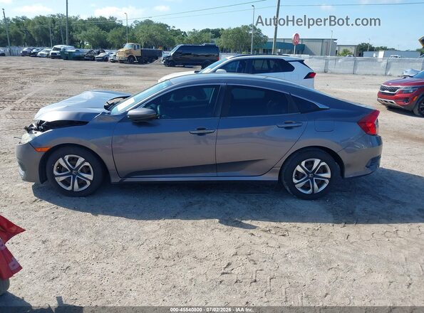 19XFC2F53JE001782 2018 HONDA CIVIC Gray სალონის 360-გრადუსიანი ხედი