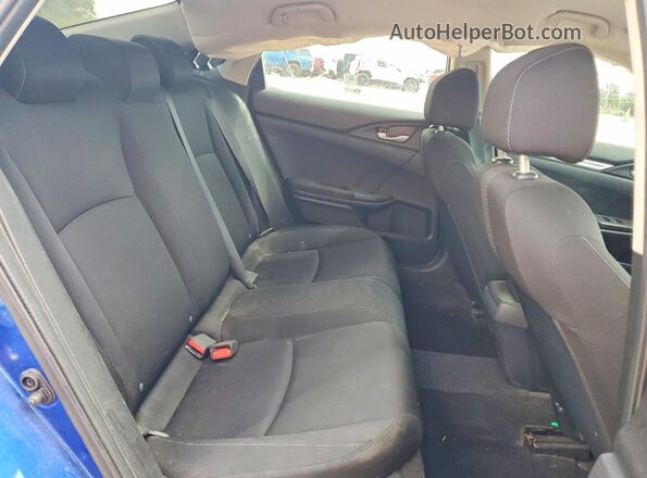 19XFC2F53JE010594 2018 HONDA CIVIC Blue Vista de los asientos traseros