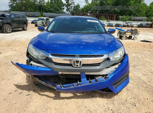 19XFC2F53JE010594 2018 HONDA CIVIC Blue Vista frontal