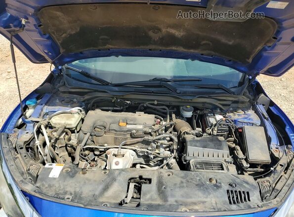 19XFC2F53JE010594 2018 HONDA CIVIC Blue Vista interior trasera