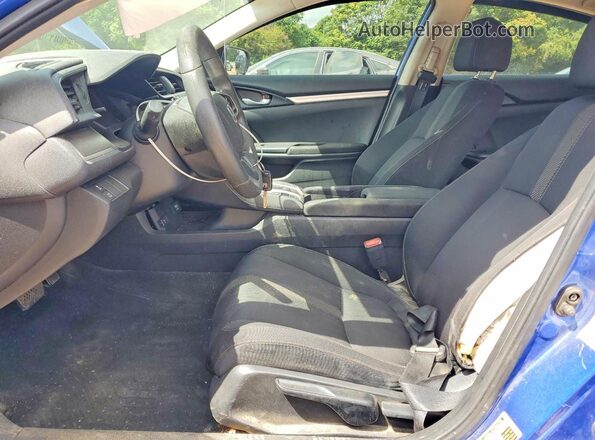19XFC2F53JE010594 2018 HONDA CIVIC Blue Vista interior delantera