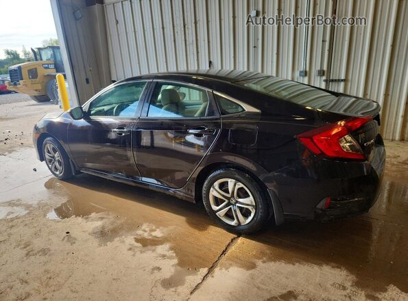 19XFC2F53JE041196 2018 HONDA CIVIC Black Tył lewy