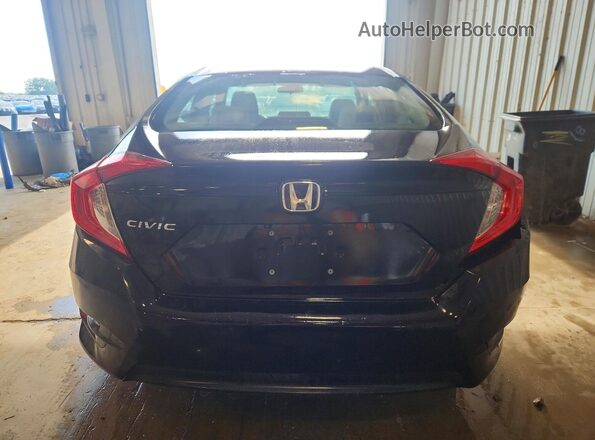 19XFC2F53JE041196 2018 HONDA CIVIC Black Widok z tyłu