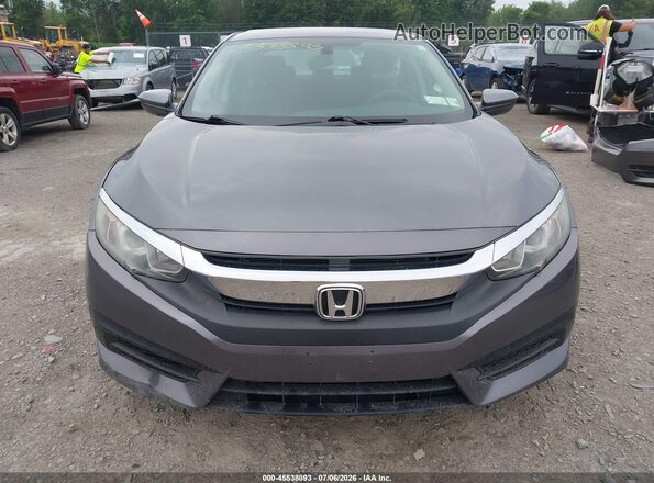 19XFC2F53JE203831 2018 HONDA CIVIC Gray Вид задньої частини салону