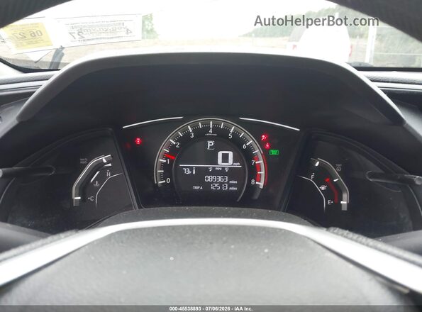 19XFC2F53JE203831 2018 HONDA CIVIC Gray Вид задніх сидінь