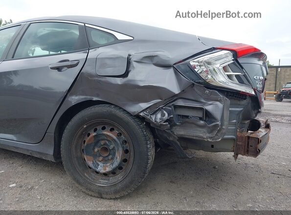 19XFC2F53JE203831 2018 HONDA CIVIC Gray Вид спереду